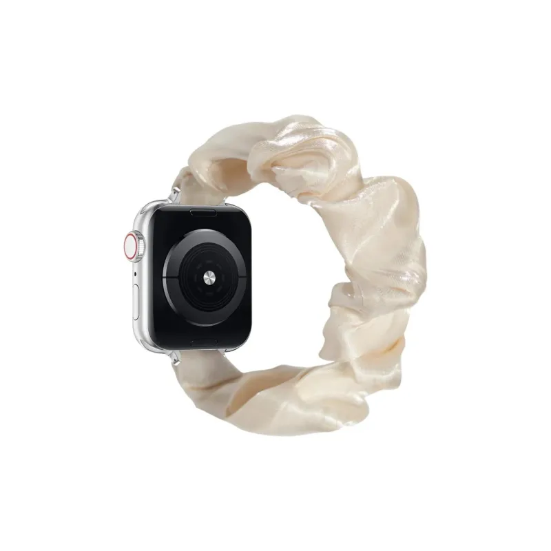 PULAISI Compatibility Iwatch10/S8/applewatch9 Apple Compatibility Watch Band 220 Chiffon Ice Silk Material-4