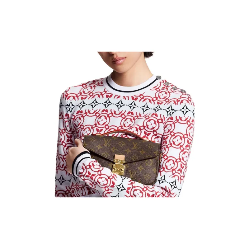 LOUIS VUITTON Knitwear Women's Red-4