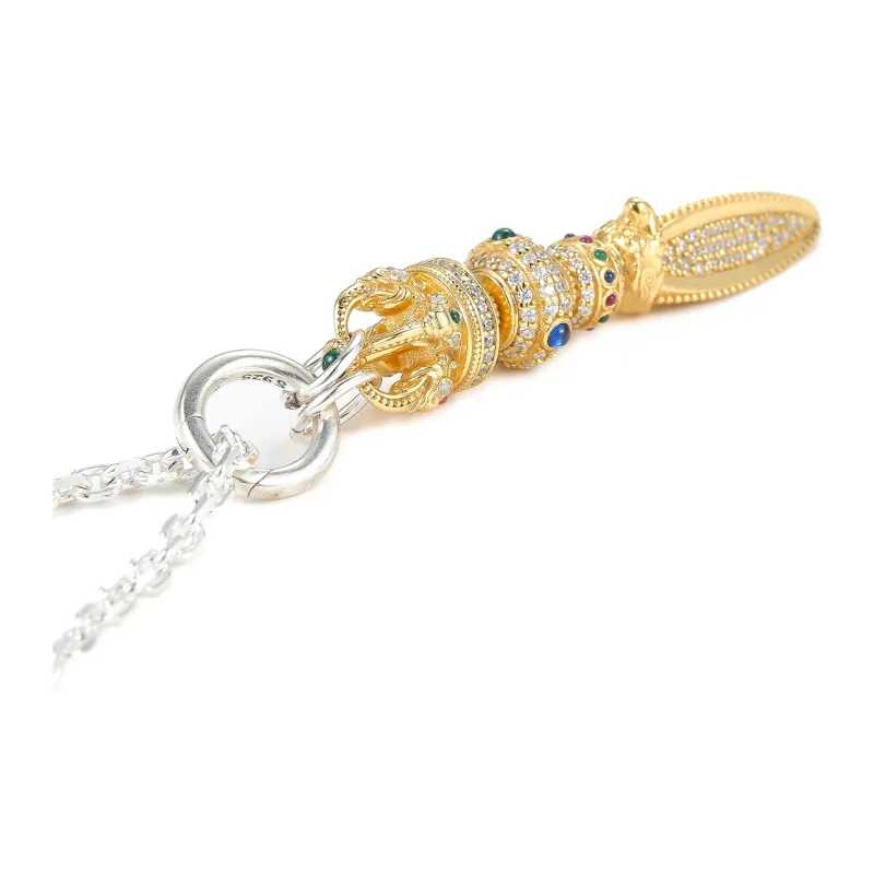 Yamagata S925 Silver Necklaces Men's-3
