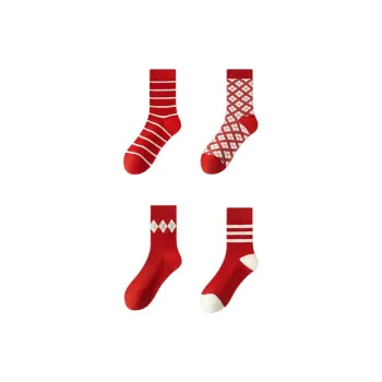 ROBINHOOD Mid Calf Socks Women's 4 Pack
