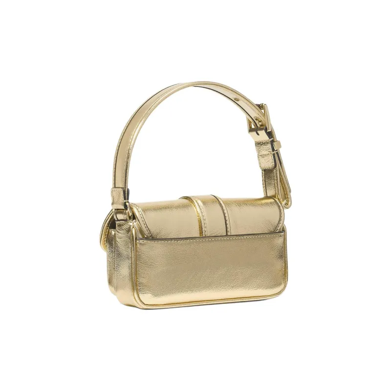 MICHAEL KORS Colby Leather Handbag Shoulder Bag Mini Women's Light Gold-1