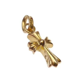 Chrome Hearts 22K Gold Pendants Unisex Gold