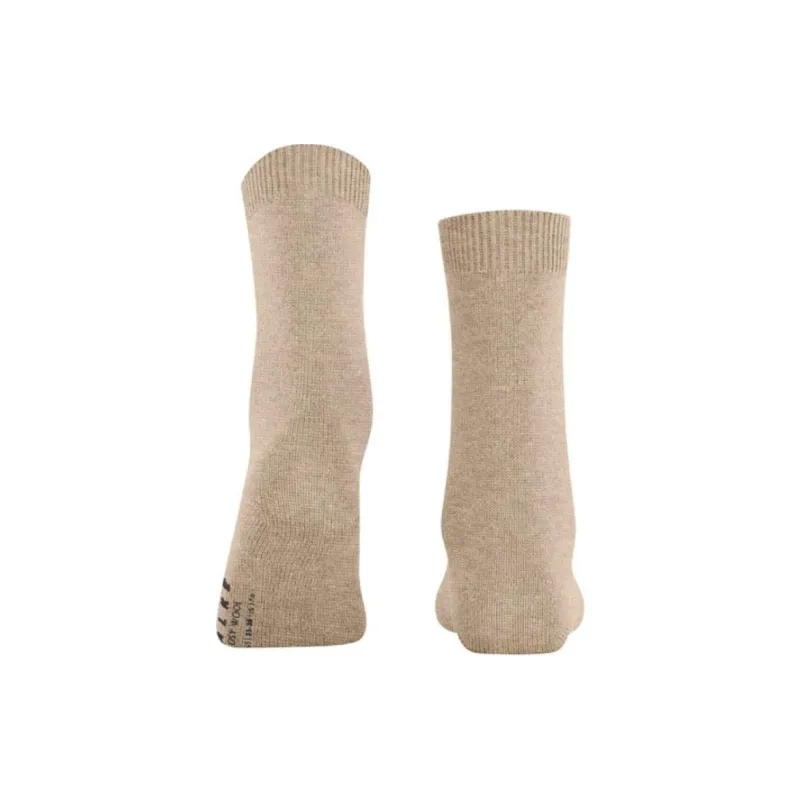 FALKE Mid-Calf Socks Women's 1 Pack Beige-1