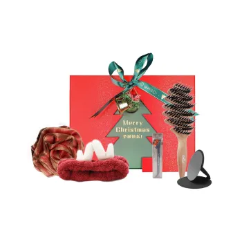 Krramel Christmas Box Limited Edition Hairdressing Tools Hair Care Massage 5-Piece Set/6-Piece Set