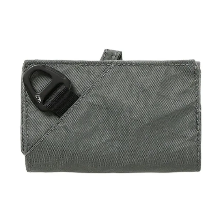 COMFY OUTDOOR GARMENT Nylon Wallet Unisex Black/Gray/Earth Wolf-3