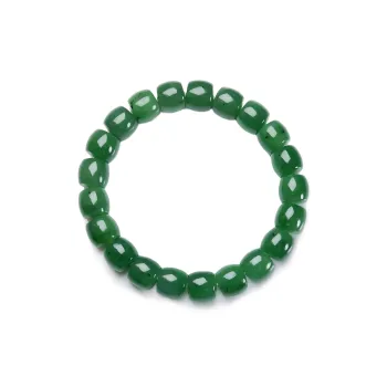 Artisan Lock Heart Jade Hetian Jade Bracelets Jasper Unisex