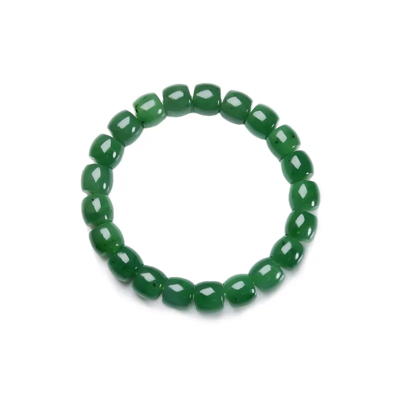 Artisan Lock Heart Jade Hetian Jade Bracelets Jasper Unisex-0