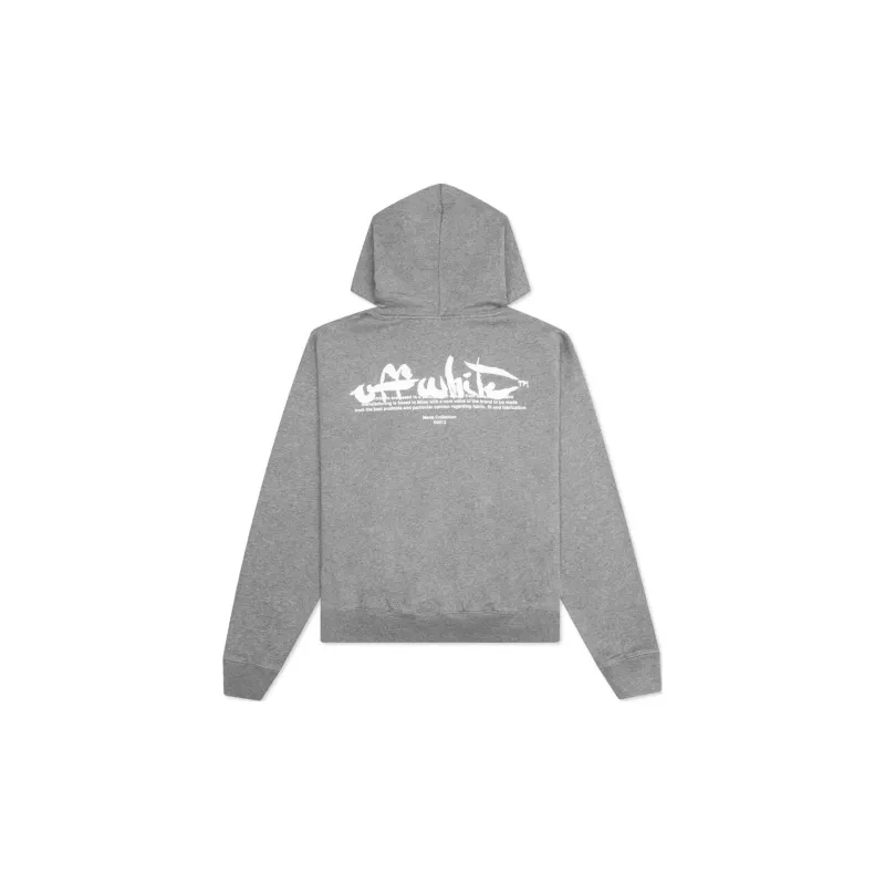 OFF WHITE Paint Script Arrows Skate Hoodie-1