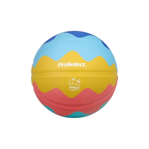 ProSelect Rubber Basketball Multicolor Size 5 Training Kids'