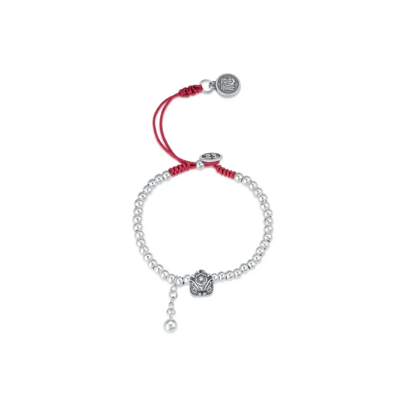 BEIJINGHUANGJIN S925 Silver Bracelets Unisex-1