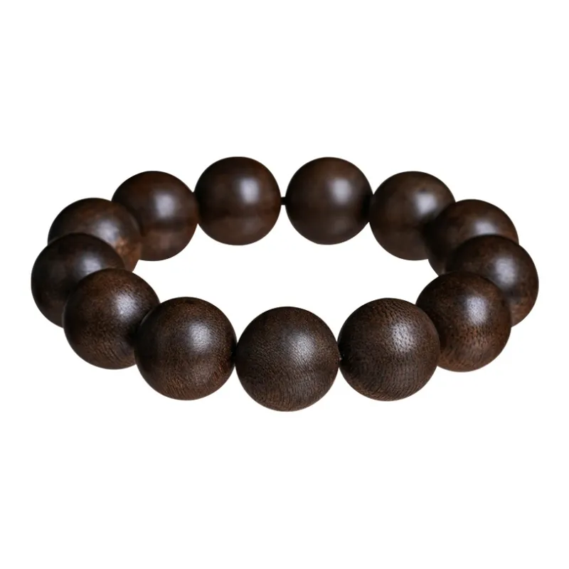 GUMUJIANG Fragrance Agarwood New Chinese Style Single Wrap Beaded Bracelet Unisex-10