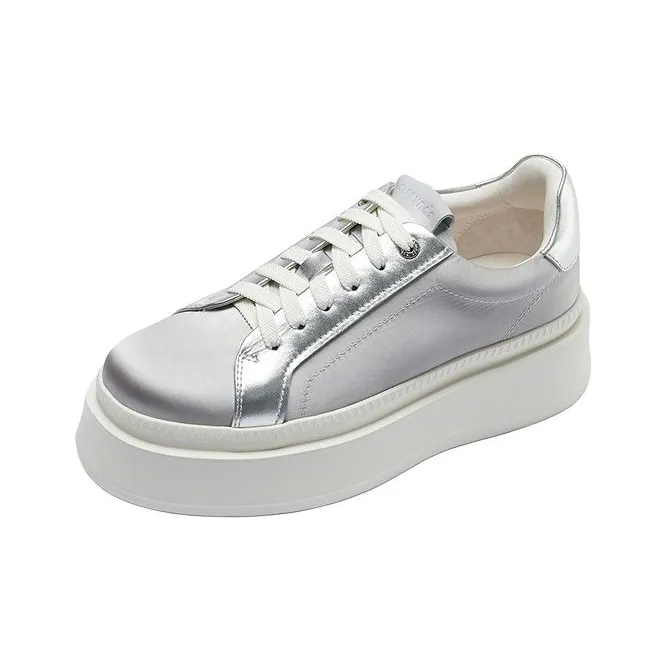 Le Saunda Breathable Height Increasing Low-Top Skateboard Shoes Women's-5