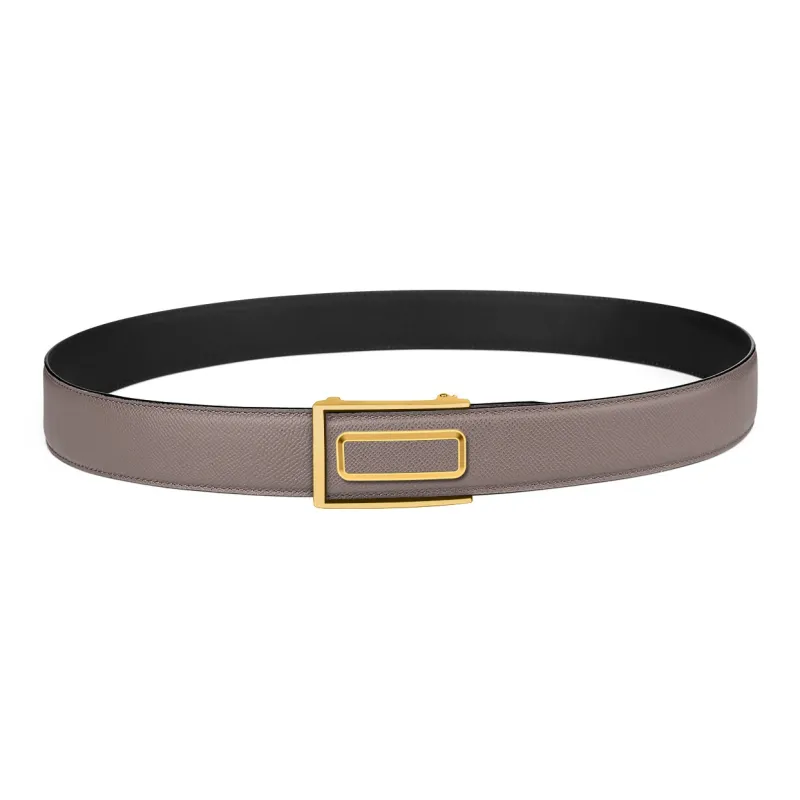 CATELLES Double Sided Top Grain Cow Leather Leather Belts Men's 3.5cm/3.8cm-43