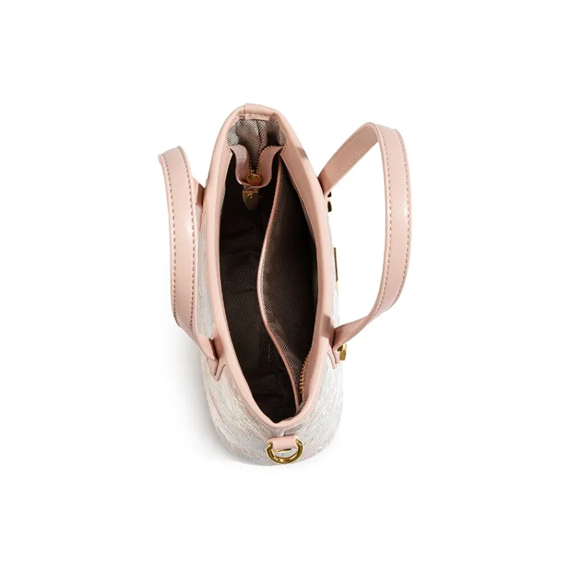 MACKJANICE PU Handbag Women's Bright Future Pink-4