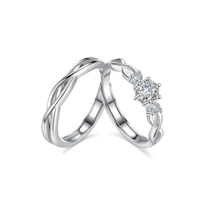 LUCA Sterling Silver Rings Unisex-0