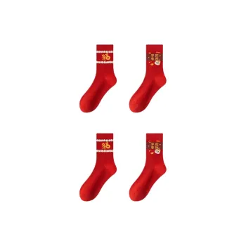 ROBINHOOD Mid Calf Socks Women's 4 Pack