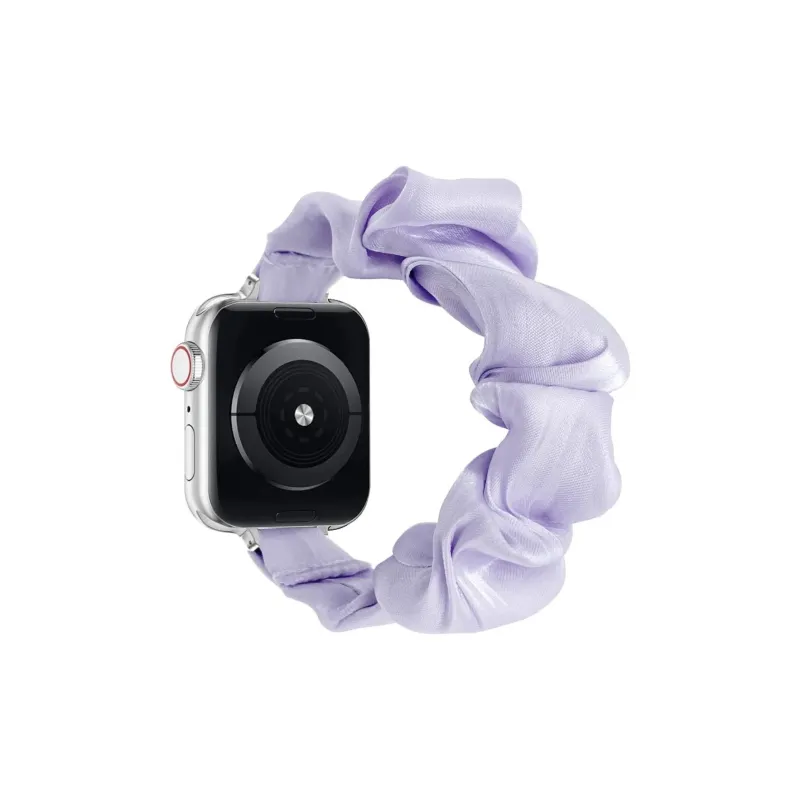 PULAISI Compatibility Iwatch10/S8/applewatch9 Apple Compatibility Watch Band 220 Chiffon Ice Silk Material-2