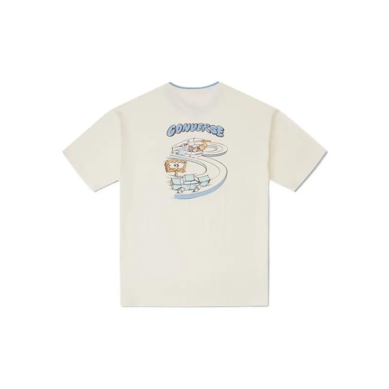Converse T Shirts Men Brown A01-1