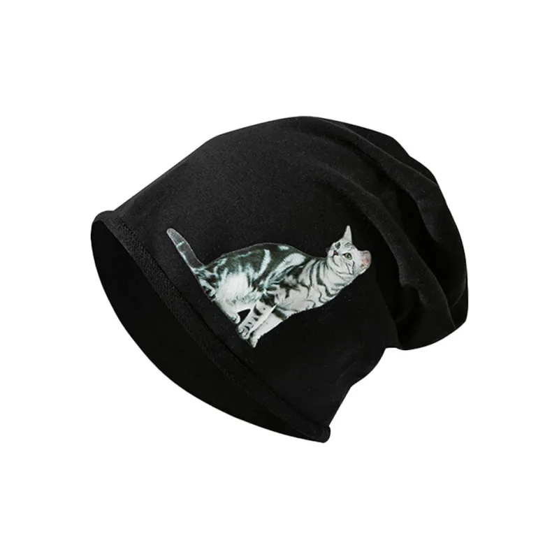 JKEM Cotton Polyester Blend Beanies Unisex-6