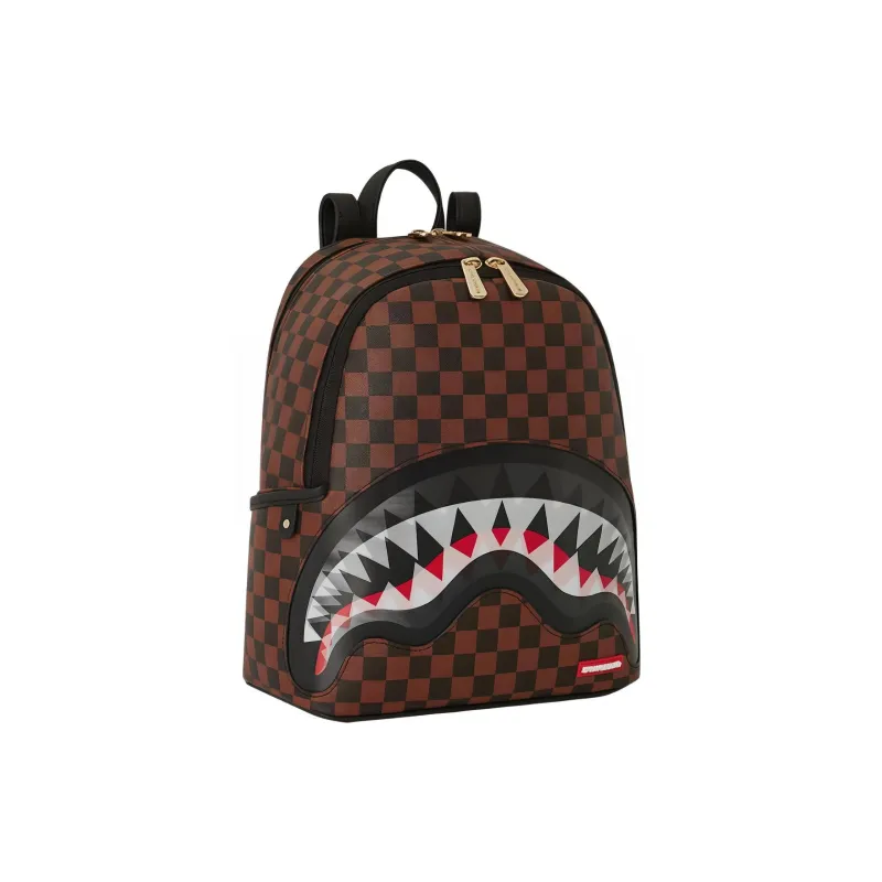 SPRAYGROUND Artificial Leather Backpack Mini Unisex Brown-1