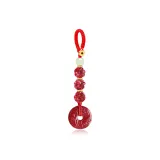Red String Peaceful Buckle-Monkey (Three-Legged Rat and Dragon/Six-Legged Serpent)