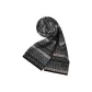 Fair Isle Style-Black Gray Color (Thickened)