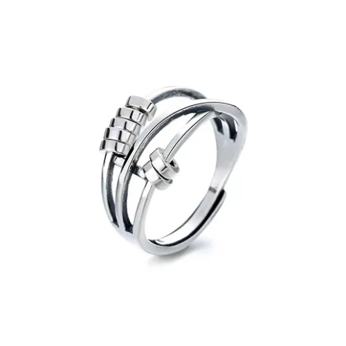 LuluCanaan Titanium Steel Rings Women's