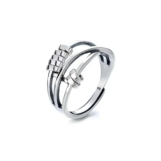 LuluCanaan Titanium Steel Rings Women's-0