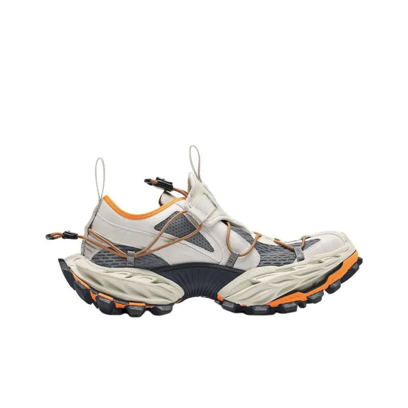 Balenciaga Hike Panelled Lace Up Sneakers-1