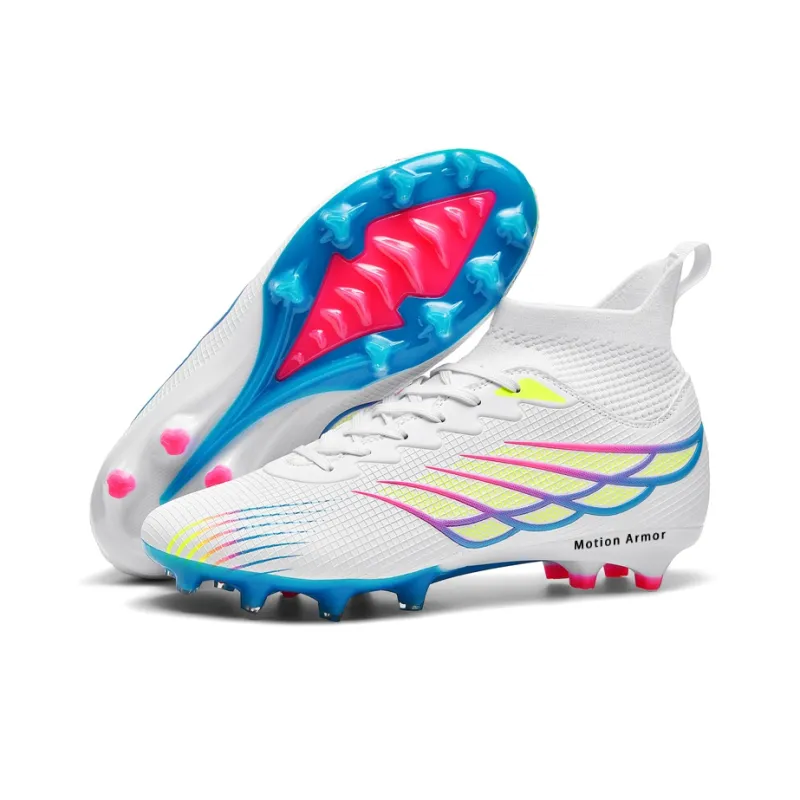 Motion Armor Slip-Resistant Moisture-Wicking Coverage Stain-Resistant Soccer Shoes Unisex-16