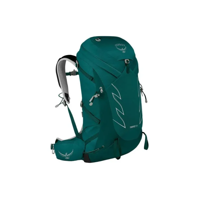 OSPREY 34L Backpack Mountaineering Outdoor Bag Nylon Teal Unisex-1