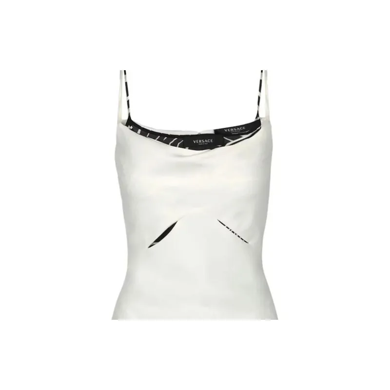 VERSACE Twofer Cocktail Dress 'White'-2