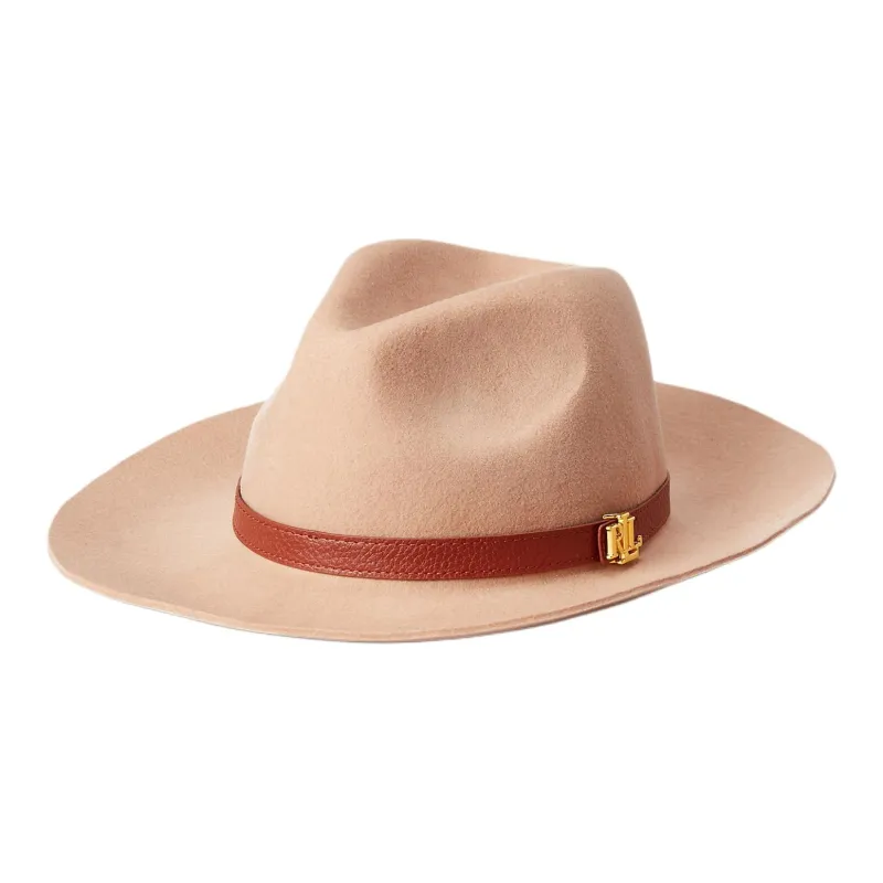 Polo Ralph Lauren Wool Polyurethane Hats & Caps Men's Pink-0