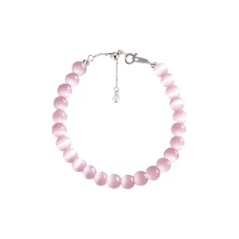ANNAYA Glass Cat Eye Bracelets Women's