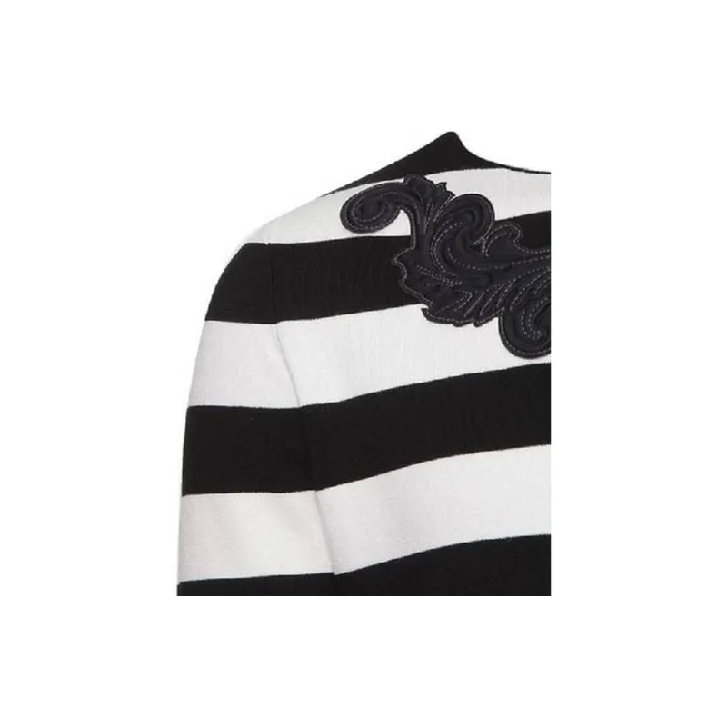 VERSACE Sweaters Men Black/White-1