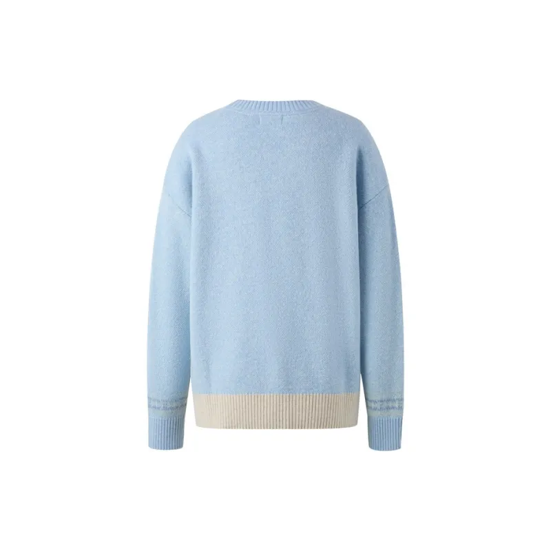 E.land Sweater Women's Light Blue-1