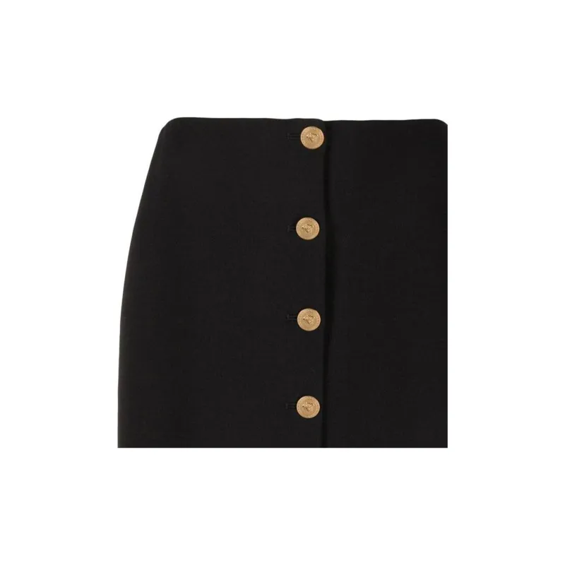 VERSACE VERSACE FW22 Casual Short Skirts Women's Black-4