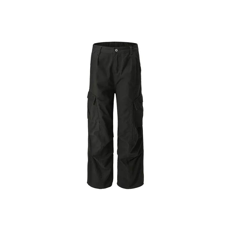 NEAR HERE Casual Pants Unisex-0