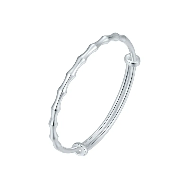 LIU GUI FU JEWELRY S990 Sterling Silver Bangles Women's-0