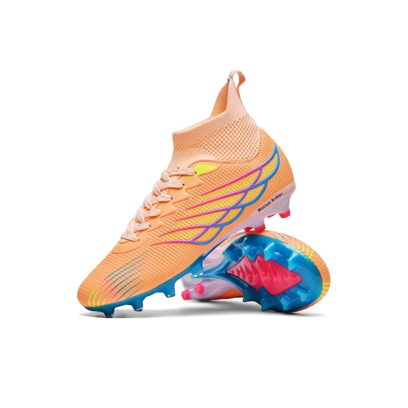 Motion Armor Slip-Resistant Moisture-Wicking Coverage Stain-Resistant Soccer Shoes Unisex-3