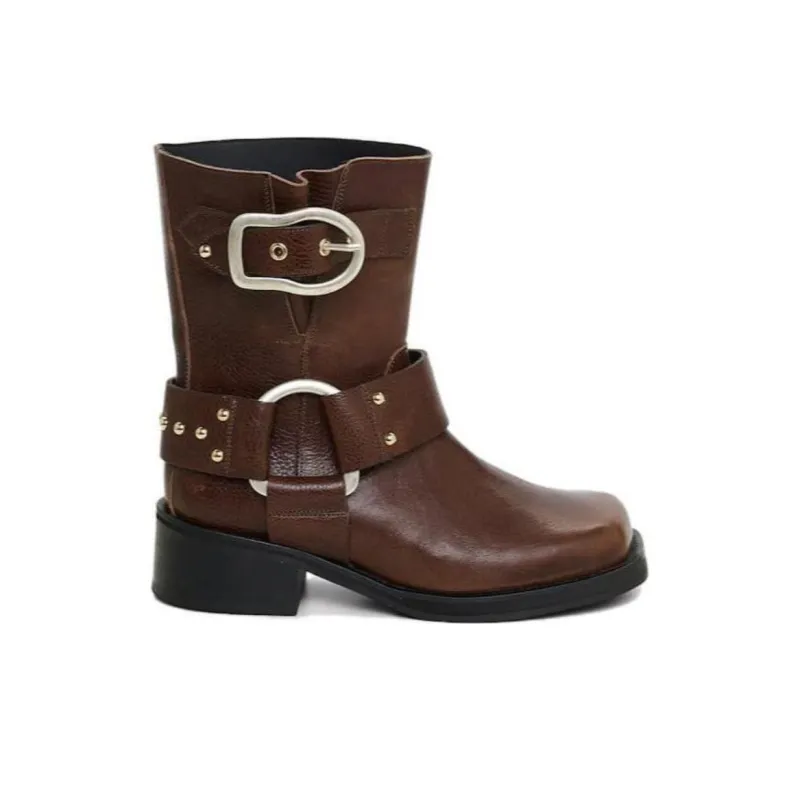 DOROTHEE SCHUMACHER Stud-embellished Leather Boots-1