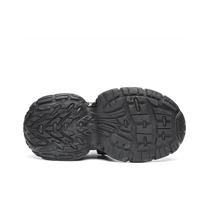 MVA Low Top Chunky Sneakers Unisex Black-4