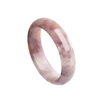 Princess Cui Golden Silk Jade Bangles Women's