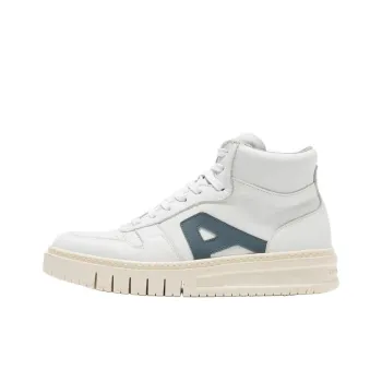 Art BELLEVILLE High-Top Skateboard Shoes Women's White