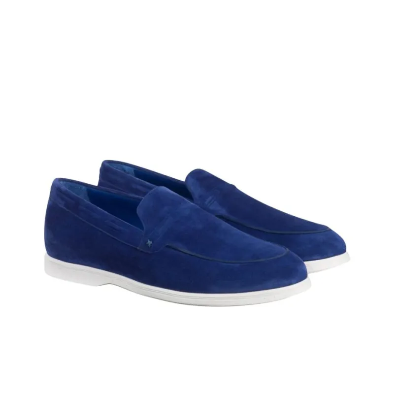 STEFANO RICCI Loafers Men's Blue-2