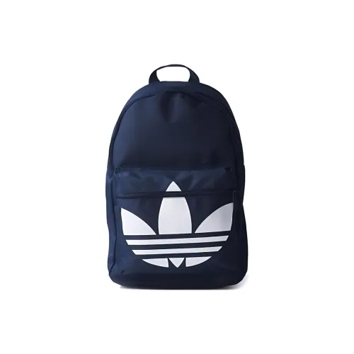 Adidas Originals Polyester Backpack Regular Unisex Navy Blue