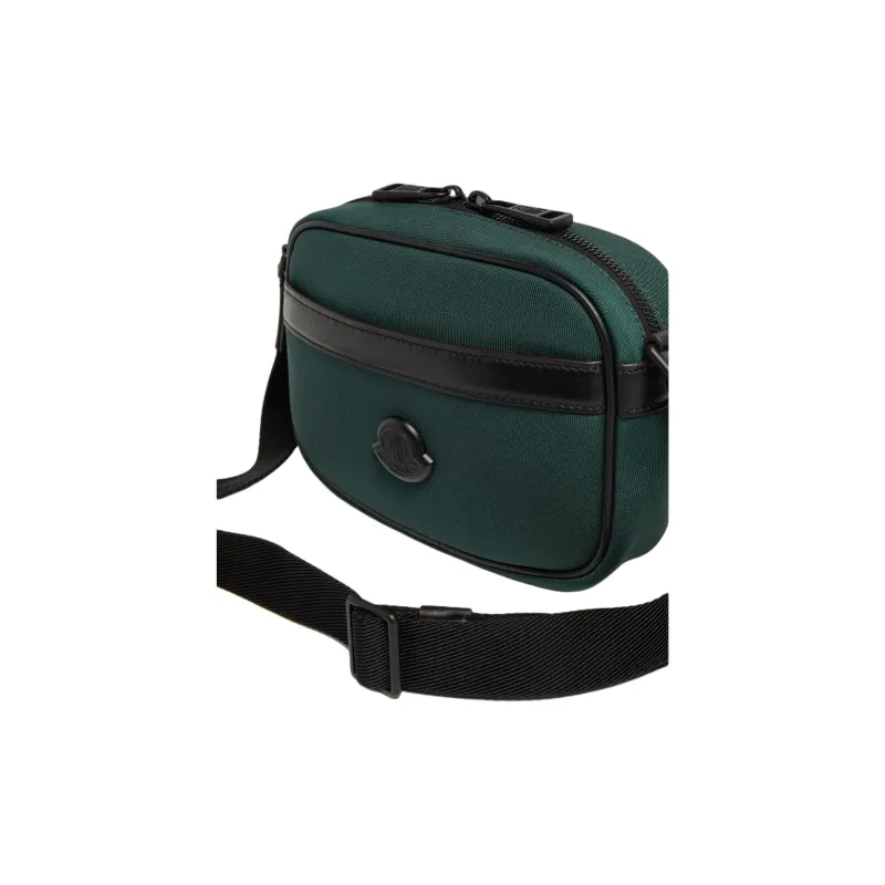Moncler Pierrick Logo Detailed Zipped Crossbody Bag-2