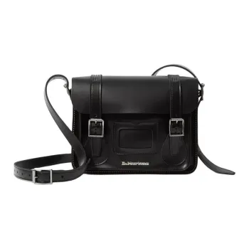Dr.Martens Leather Crossbody Bag Regular Unisex Black