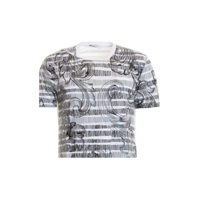 VERSACE T Shirts Women's Light Gray-1
