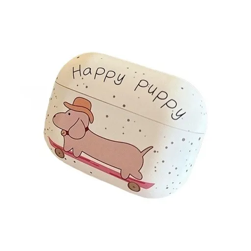 BYZ Compatible With AirPods 1st/2nd Gen/AirPods Pro 2/3rd Gen/4th Gen TPU Sausage Dog Headphone Case-2